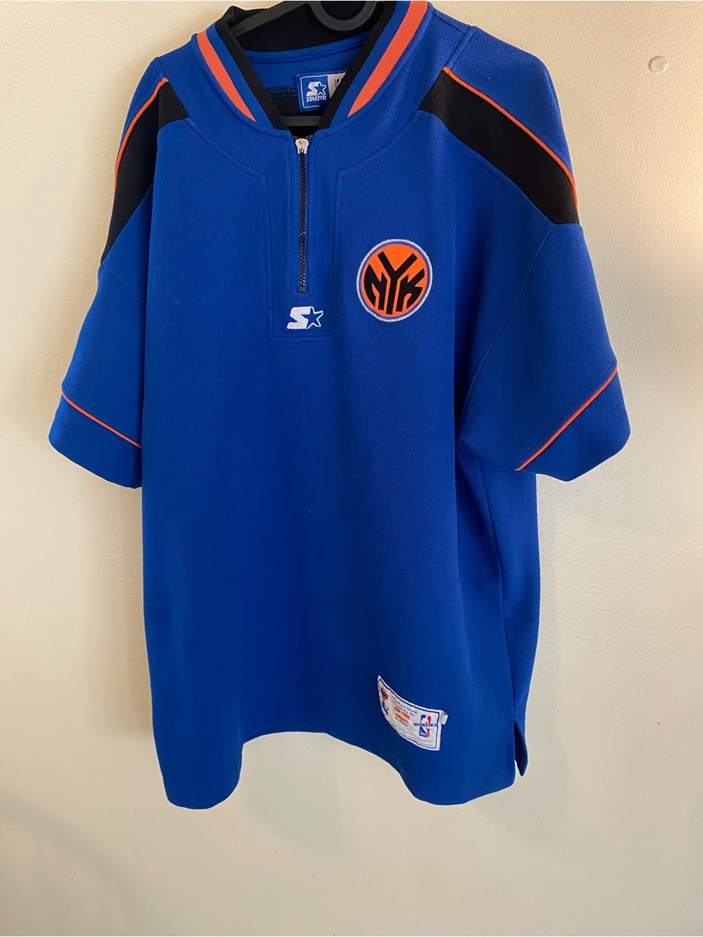 Vintage Starter NBA New York Knicks Warm Up Jersey